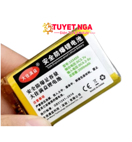 Pin Lipo 2000mAh