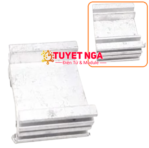 Nhôm Tản Nhiệt Trượt 30x40x20mm