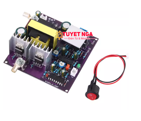 Bộ Kích Điện Inverter 12V Lên 220V Công Suất 300W (Sóng Sin)