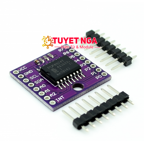 PCF8574 Mạch Mở Rộng 8 Cổng IO Giao Tiếp I2C (dòng cao)