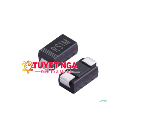RS1M Diode Xung FR107 1A 1000V SMA