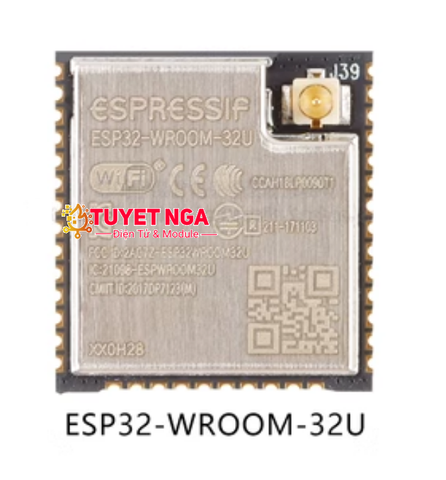 Thu Phát Wifi BLE SoC ESP32 ESP32-WROOM-32U 8MB