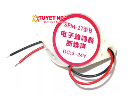 Còi Báo Động 3-24V (tiếng ngắt quãng) 3015B