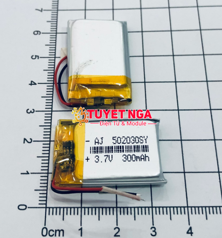 Pin Lipo 300mAh (size nhỏ)