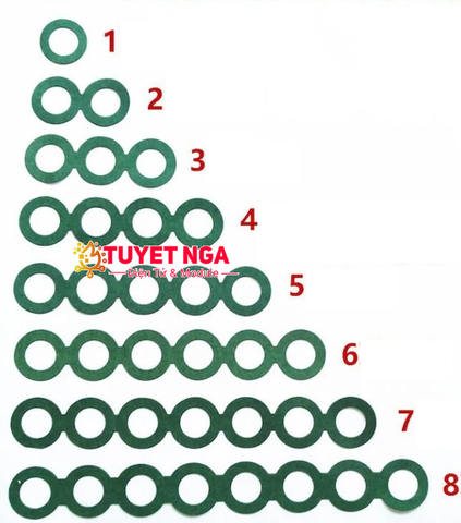 Dán Cực Dương 3 Pin 18650 (35 miếng)