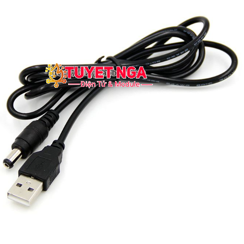 Cáp Chuyển USB Sang DC 5.5x2.1mm