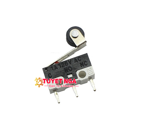 KW10-NW Hành Trình Chuột Có Bánh Xe 125V 1A