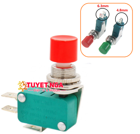 DS-438 Hành Trình Nút Nhấn 4.8mm