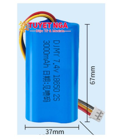 Pin 18650 Lithium 7.4V 3000mAh