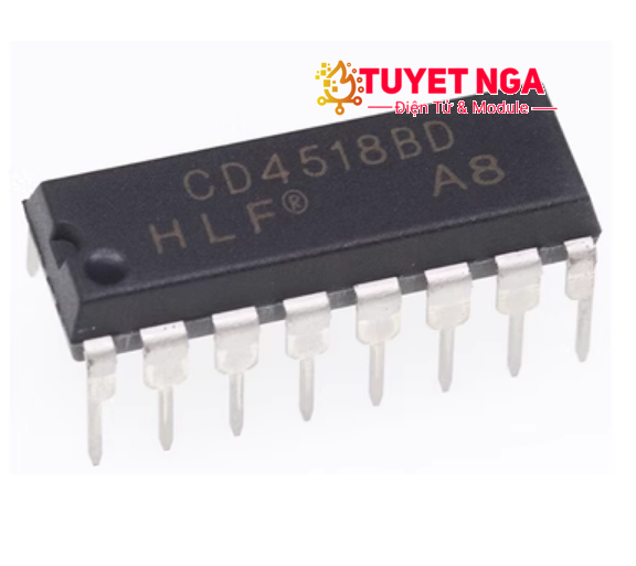 Chip IC CD4518BE CD4518 4518BE 4518 DIP16, 10 Pezzi - Foto 14