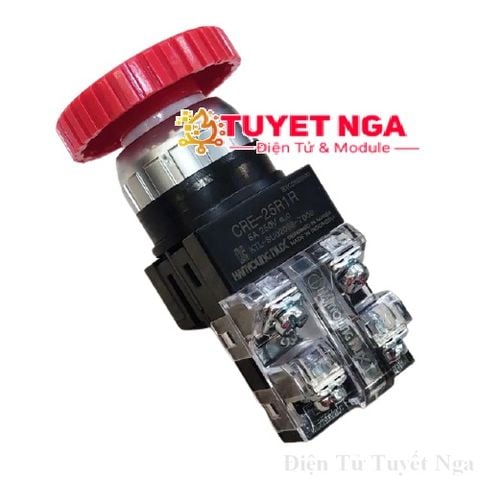 Nút Nhấn Khẩn 25mm CRE-25R1R Hanyoung