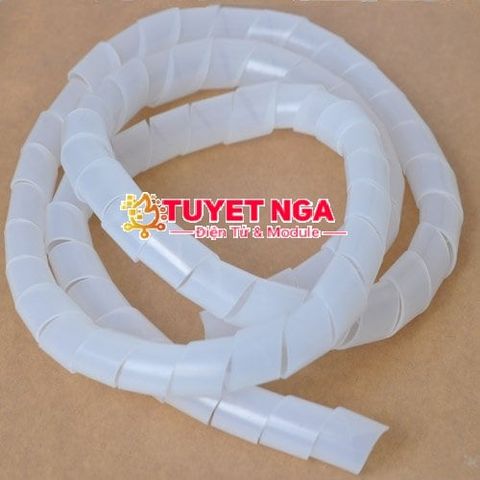 Dây Xoắn Ruột Gà 10mm Trắng