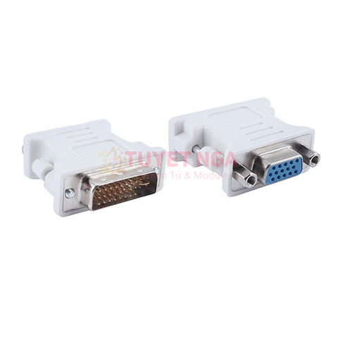 Đầu Chuyển Đổi DVI 24+1 Sang VGA