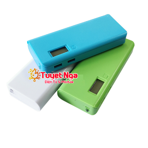 Hộp Sạc Pin Dự Phòng 5 Pin 18650 LCD – ĐIỆN TỬ TUYẾT NGA