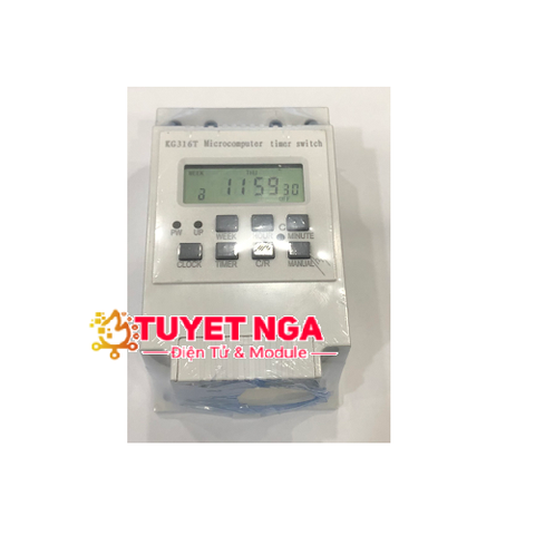 Bộ Timer Hẹn Giờ Thời Gian Thực KG316T