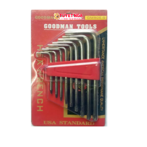 GOODMAN Bộ Lục Giác Hoa GM804-9