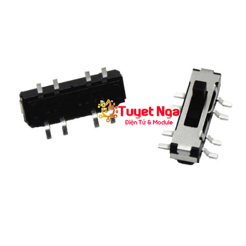 MSS-23D19 Công Tắc Trượt 8 Chân SMD 2 Vị Trí