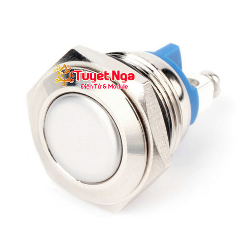 Nút Nhấn Nhả Kim Loại 16mm Siết Ốc