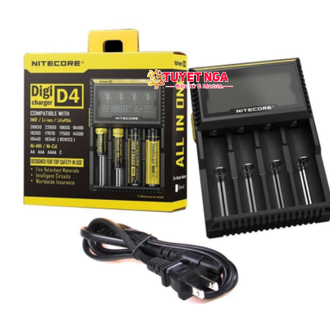 Bộ Sạc Đa Năng Nitecore D4