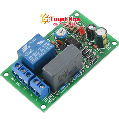 Mạch Relay Hẹn Giờ Bật Tắt Đèn Cầu Thang 220V