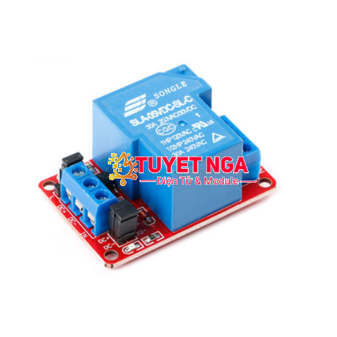 Module 1 Relay Kích Mức Cao Thấp 5V 30A