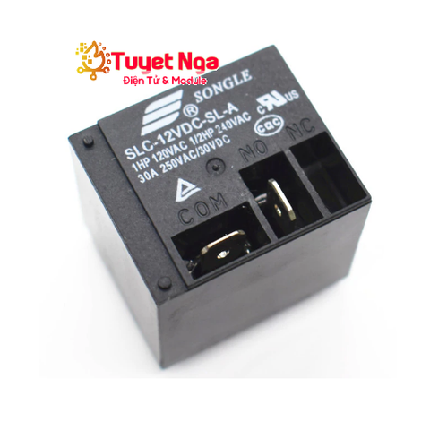 SLC-12VDC-SL-C T91 Relay 12V 30A 5 Chân