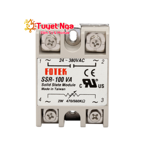 Relay Bán Dẫn Fotek SSR-100VA