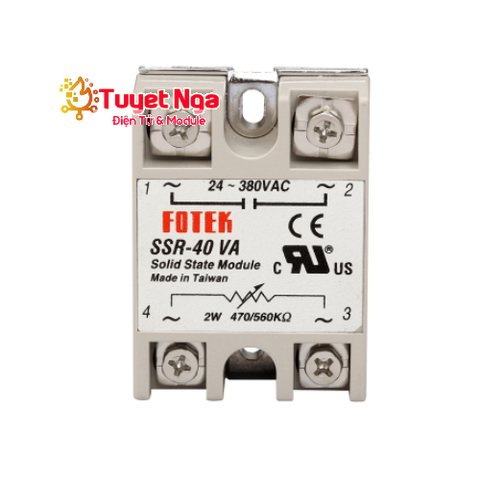 Relay Bán Dẫn Fotek SSR-40VA