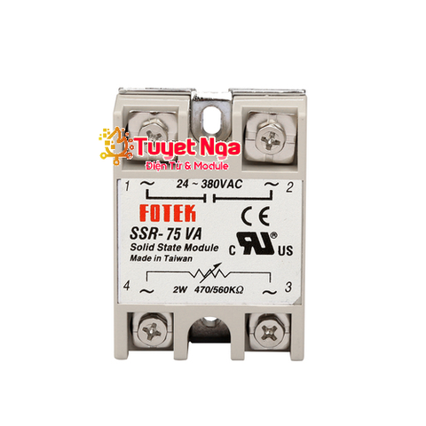 Relay Bán Dẫn Fotek SSR-75VA