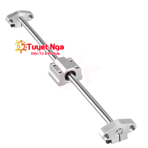 Bộ Thanh Trượt Tròn 8mm Dài 200mm (Ngang)