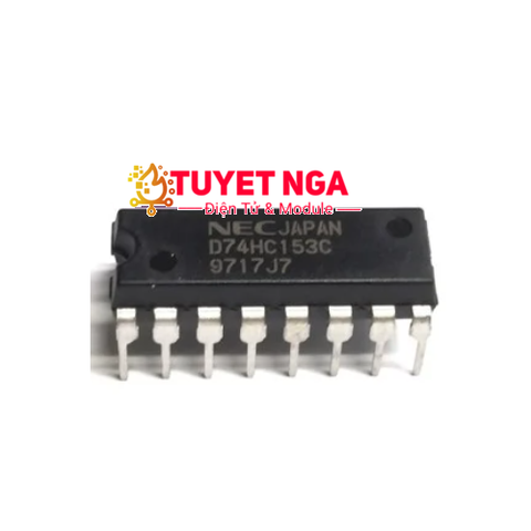 IC 74153 Dual 4-In Multiplexer D74HC153