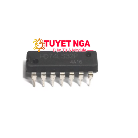 IC 7432 Quad 2-Input OR Gates HD74LS32