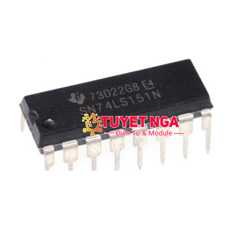 IC 74151 8-Input Multiplexer SN74LS151