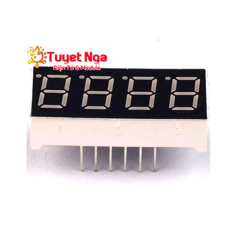 Led 7 Đoạn 0.36inch 4 Số Anode Chung