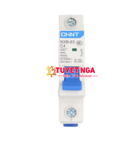 Chint NXB-63 MCB 1P 4A C4 CB Tép