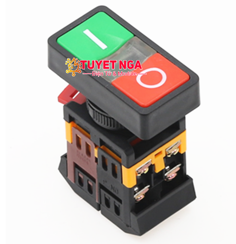 AS-22 Nút Nhấn Đề Kép 24V 22mm 25mm