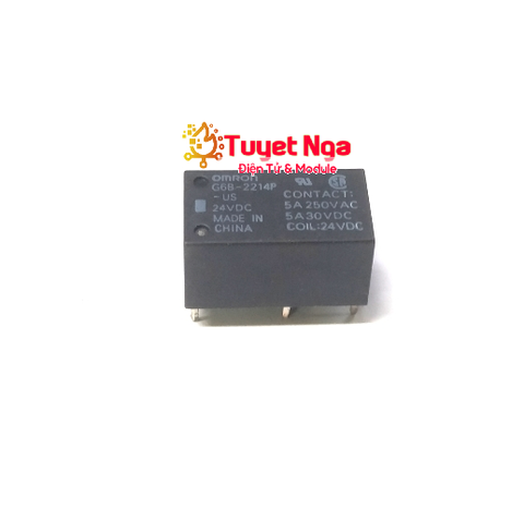 G6B-2214P Relay Omron 24V 5A 6 Chân