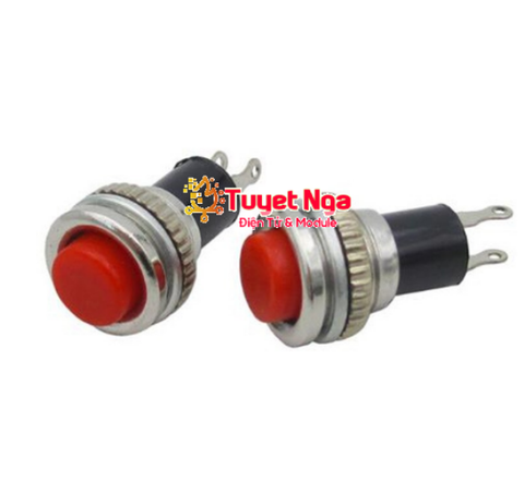 DS-314 Nút Nhấn Giữ Đỏ 10mm