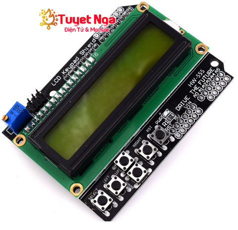 Module LCD 1602 Keypad Shield