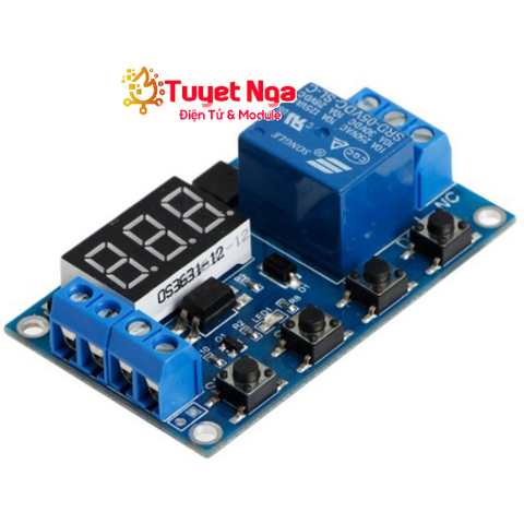 Mạch Tạo Trễ Theo Chu Kỳ Đóng Ngắt Relay XY-J02