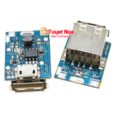 134N3P Mạch Sạc Dự Phòng 1 Cổng Micro (sạc xả)