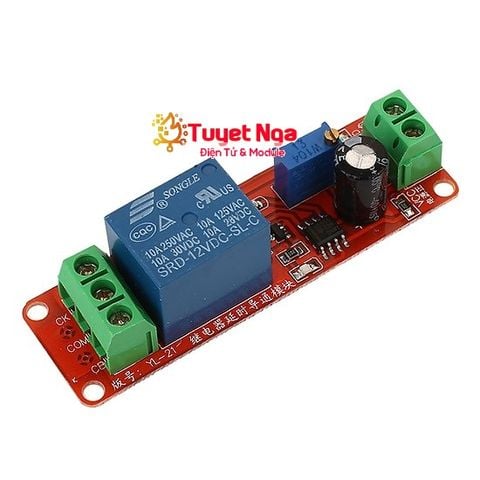 Mạch Tạo Trễ NE555 12V