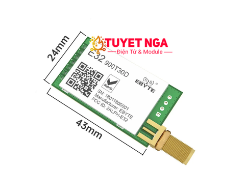 E32-900T30D Thu Phát RF Lora SX1278 5500m 433Mhz