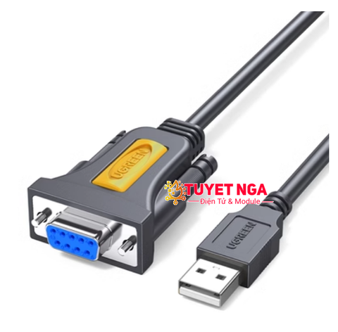 Ugreen Cáp Giao Tiếp USB To RS232 Cái