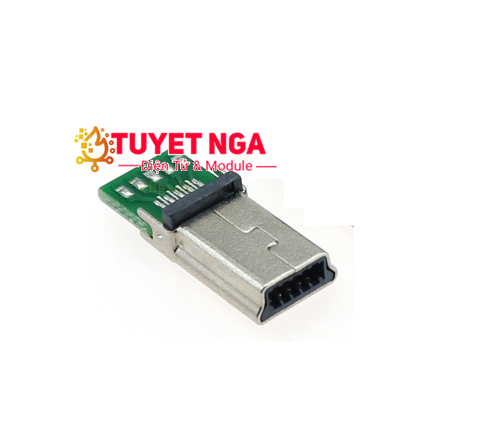 Đế Ra Chân Mini USB Đực 10 Pin