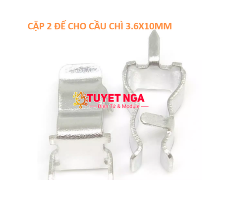 Đế Cầu Chì PCB 3.6x10mm