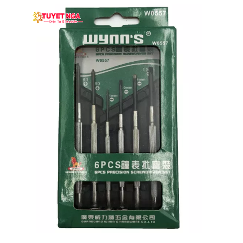 WYNN'S Bộ Vít 6 Cây W0557 (sửa đồng hồ)