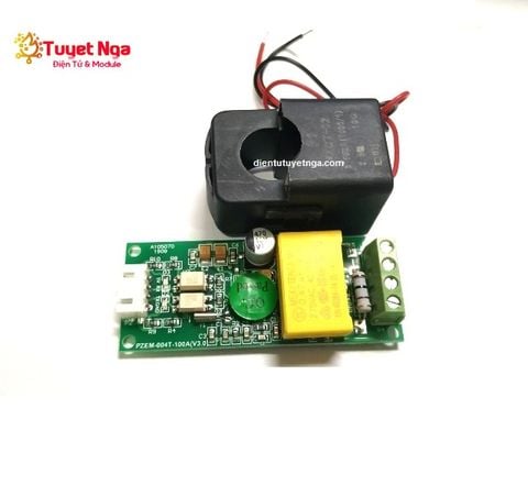 Mạch Đo Điện Áp AC Đa Năng 100A Giao Tiếp UART PZEM-004T