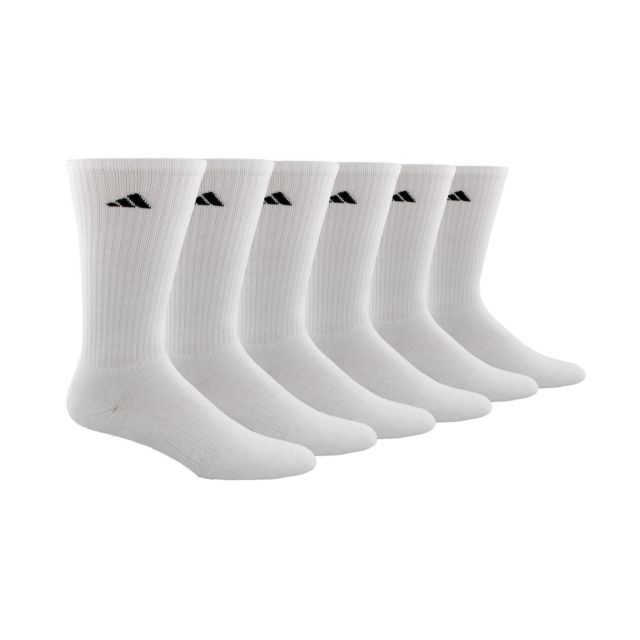 adidas socks Crew Pair White  - vớ cổ dài - đôi (101639)