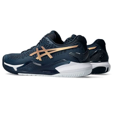 Giày Tennis Asics GEL-RESOLUTION 9 Blue/Pure Gold (1041A468-960)